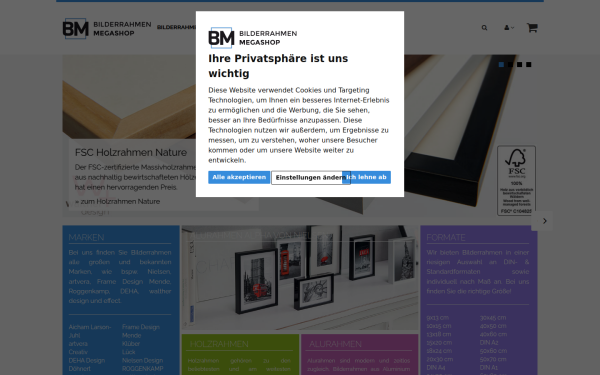 www.bilderrahmen-megashop.de