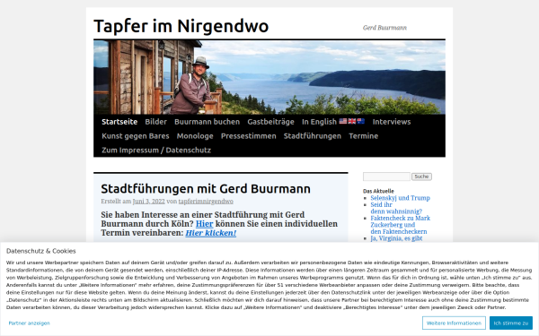 tapferimnirgendwo.com