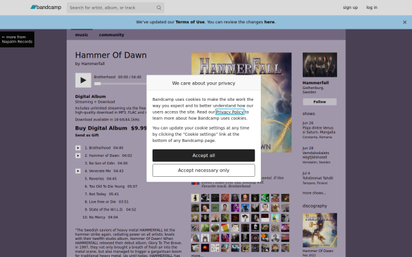 hammerfall.bandcamp.com