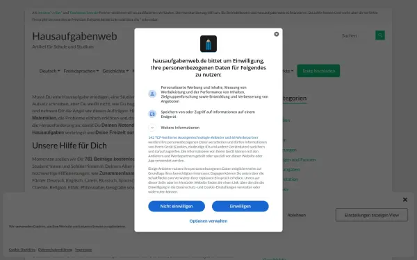 hausaufgabenweb.de