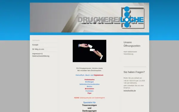 www.druckerei-loche-berlin.de