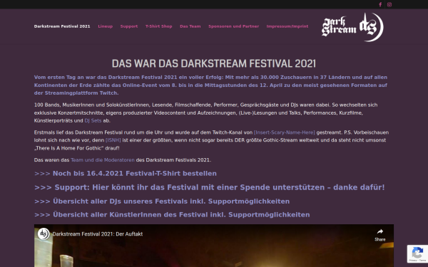 darkstreamfestival.com