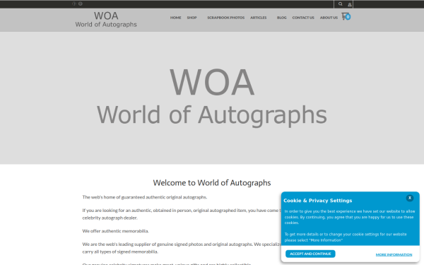 www.worldofautographs.com