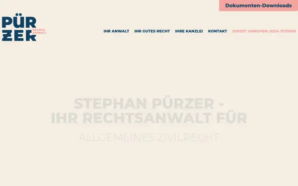 www.anwaltskanzlei-puerzer.de