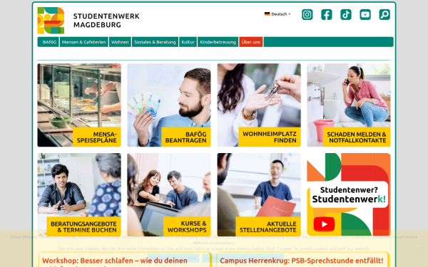 www.studentenwerk-magdeburg.de