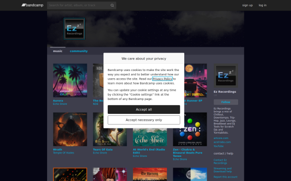 ezrecordings.bandcamp.com