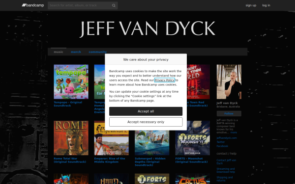 jeffvandyck.bandcamp.com