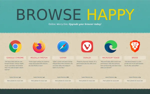 browsehappy.com