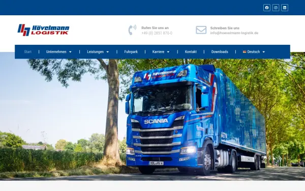 hoevelmann-logistik.de