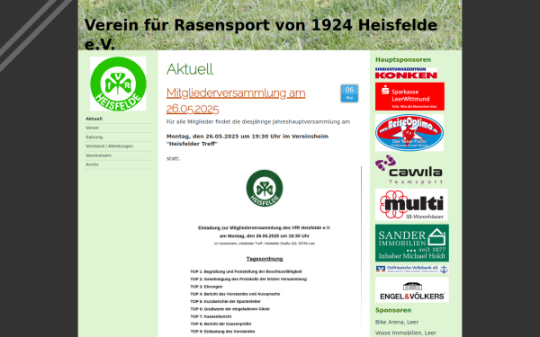 www.vfrheisfelde.de