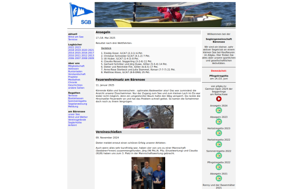 seglergemeinschaft-baerensee.de