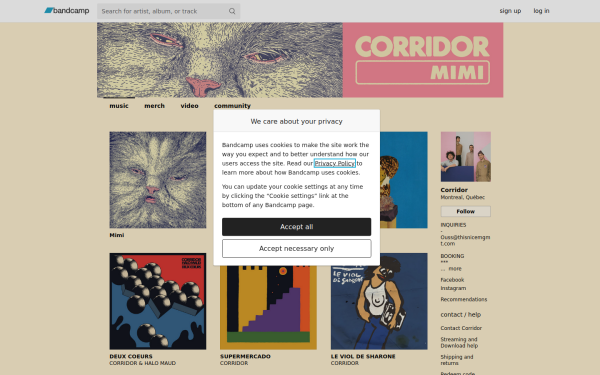 corridormtl.bandcamp.com