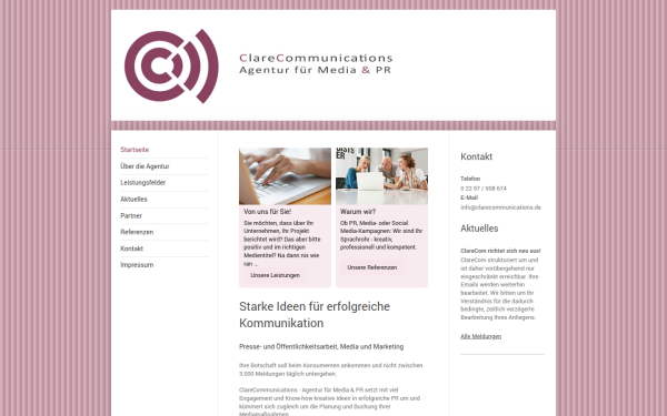 www.clarecommunications.de