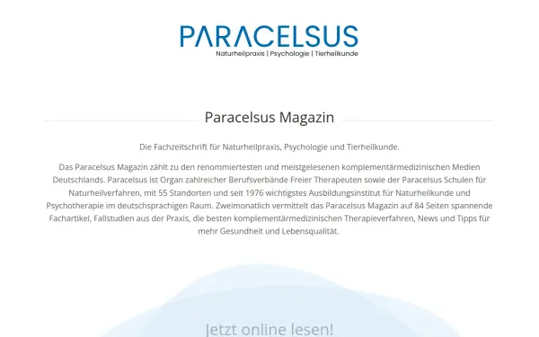 paracelsus-magazin.de