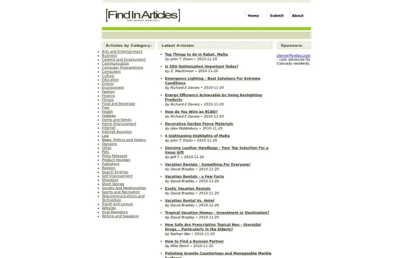 findinarticles.com