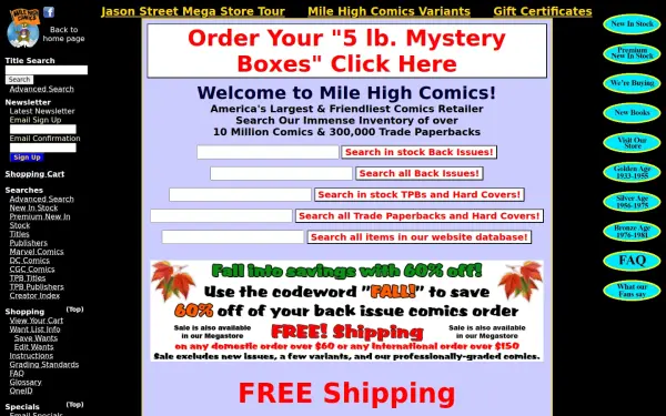 www.milehighcomics.com