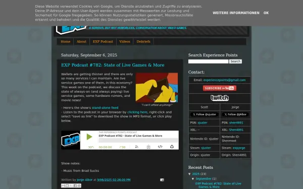 www.experiencepoints.net