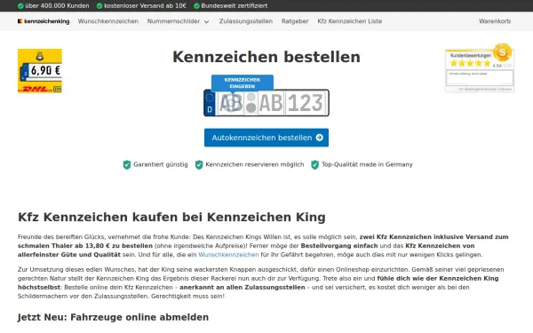 www.kennzeichenking.de