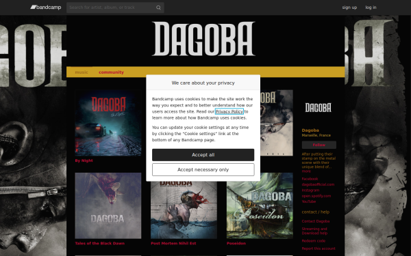 dagoba.bandcamp.com