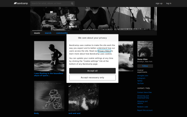 xenaglas.bandcamp.com