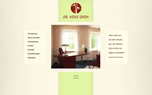 www.drheikegroh.de