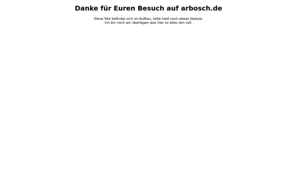 arbosch.de