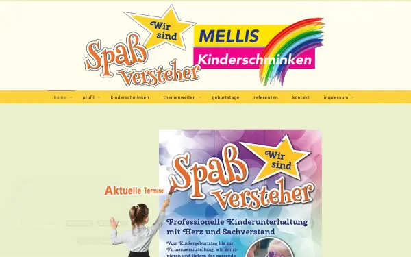 mellis-kinderschminken.de