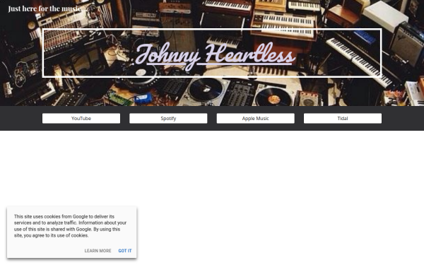 www.johnnyheartless.com