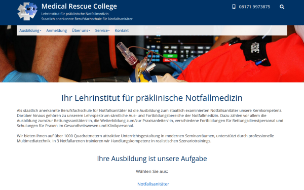 www.medical-rescue-college.de