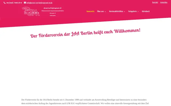 arrest-im-kieferngrund-ev.de