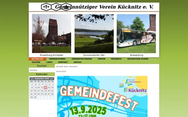 www.gemeinnuetziger-verein-kuecknitz.de