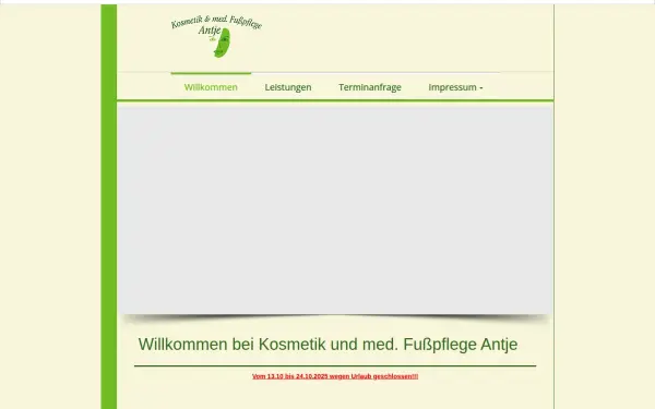 www.antjes-kosmetik-fusspflege.de