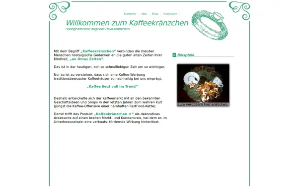 www.daskaffeekraenzchen.de