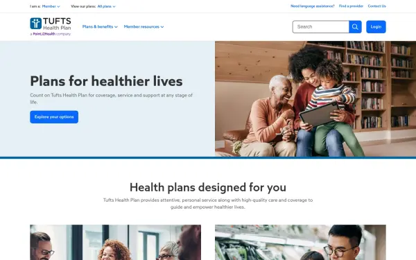 tuftshealthplan.com