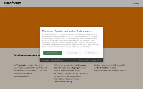 www.euroforum.de