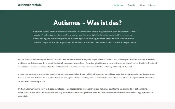 www.autismus-web.de