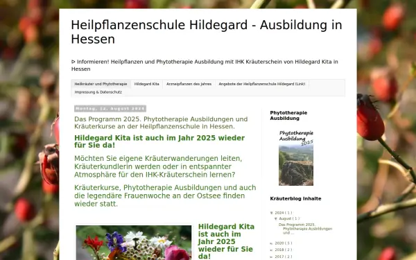 www.heilpflanzenschule-hildegard.de