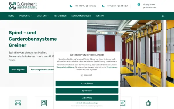 www.greiner-garderoben.de