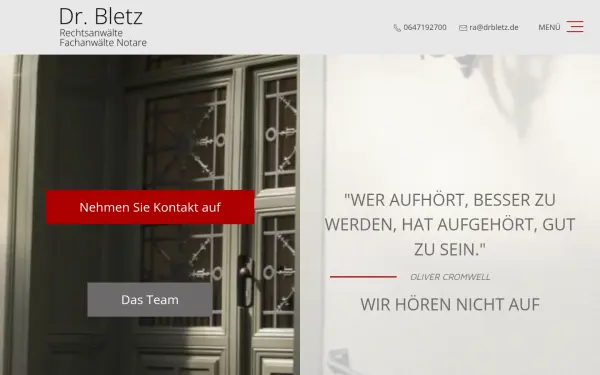 www.drbletz.de