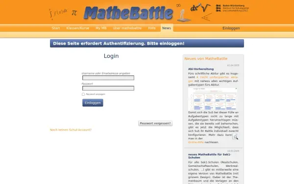 mathebattle.de