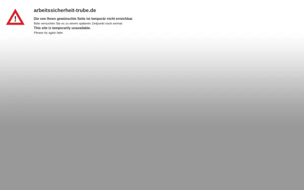 arbeitssicherheit-trube.de