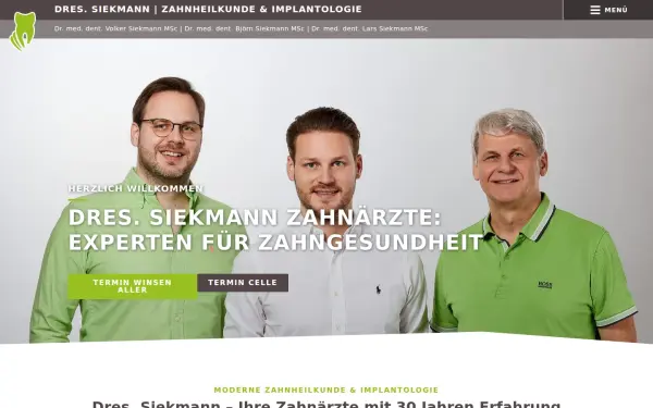 zahnarztpraxis-siekmann.de