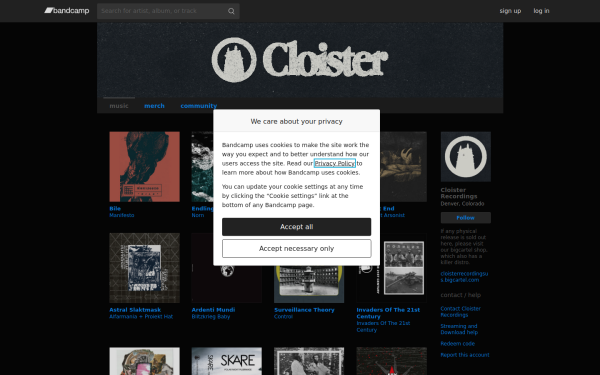cloisterrecordingsus.bandcamp.com