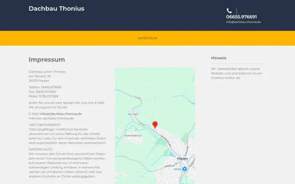 dachbau-thonius.de