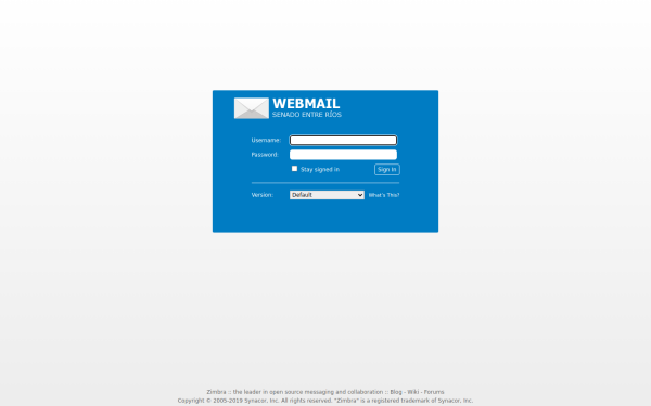 mailsenadoer.gob.ar
