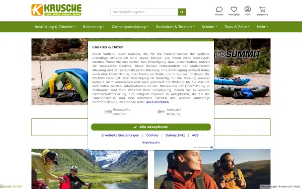 www.krusche-outdoor.de