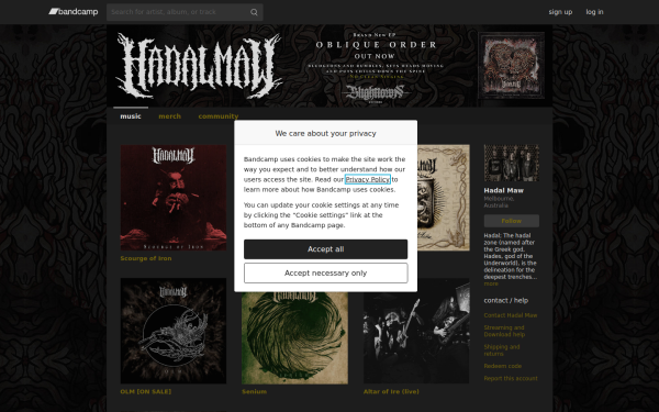 hadalmaw.bandcamp.com
