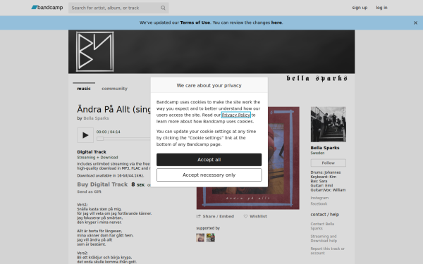 bellasparks.bandcamp.com