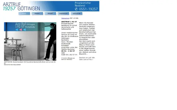 arztruf-goettingen.de