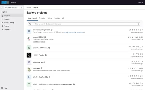 gitlab.lam.fr